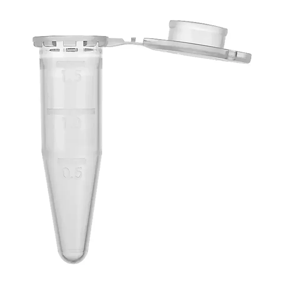 Microtubo 1,5 ml, PP, Graduado 500/10000