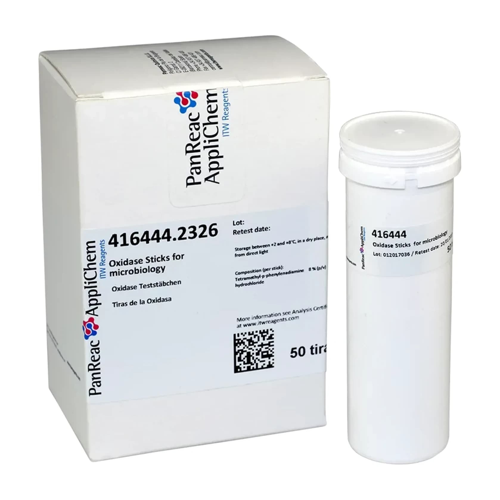 Tiras de Oxidase Cultimed 50 Tiras