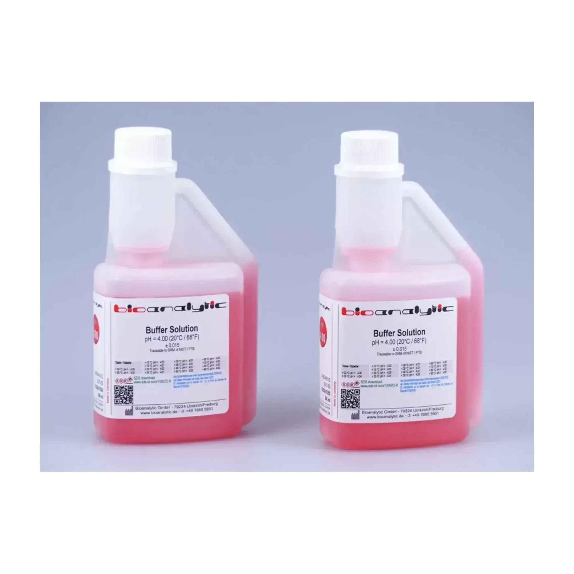 pH = 4.00 ± 0.01 (20°C) red dosage bottle 1 L