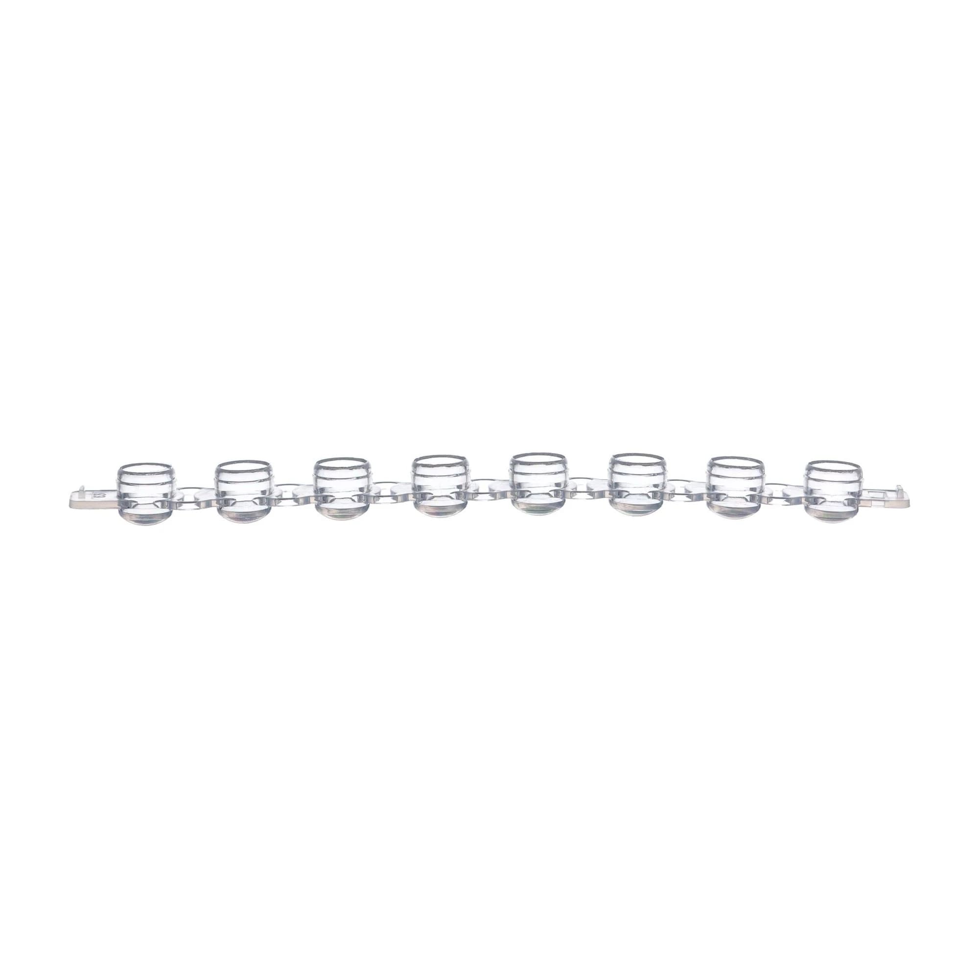 Tiras 8 Tampas Côncavas Sapphire 125/Saco