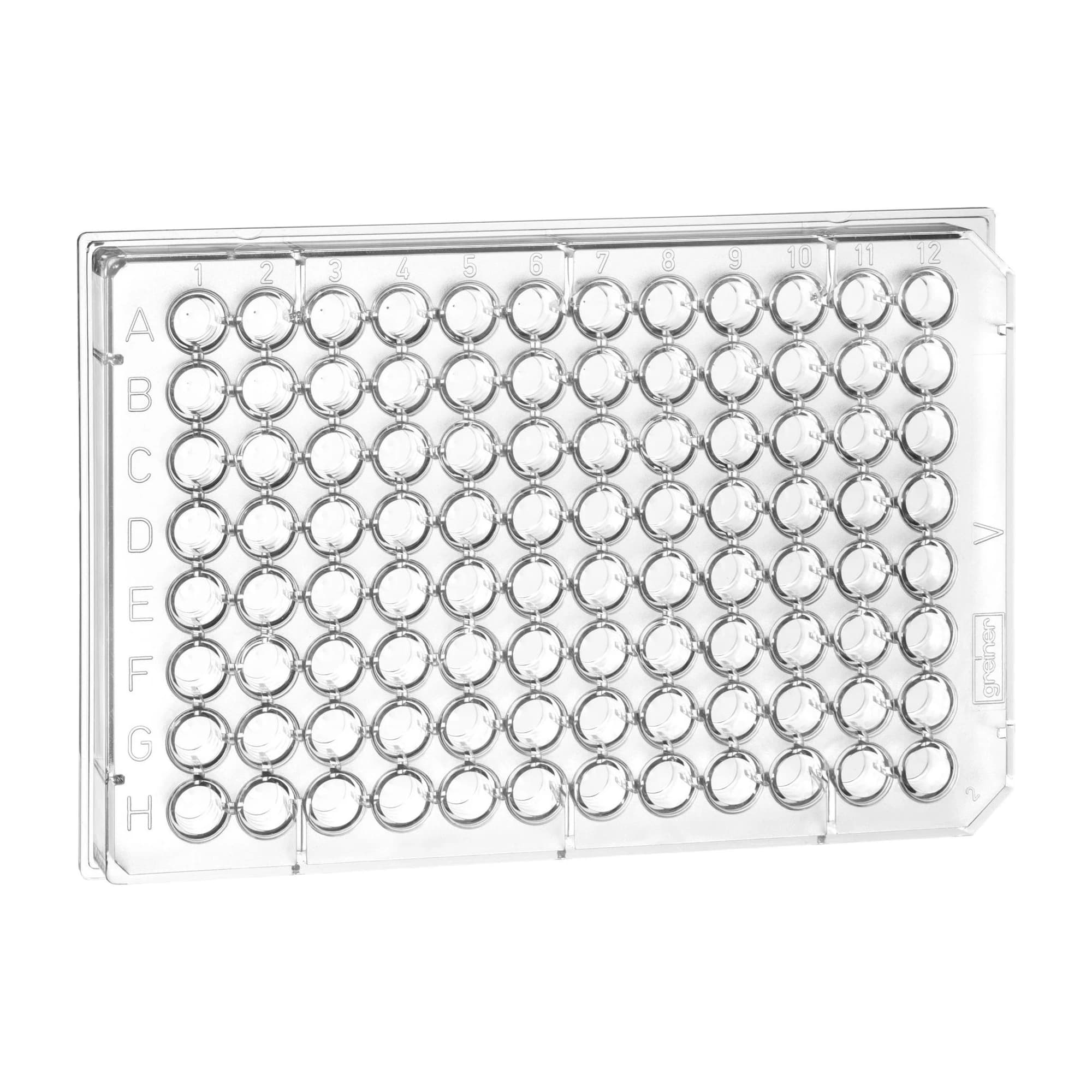 Microplaca 96, PS, Fundo V, Estéril Cx 100