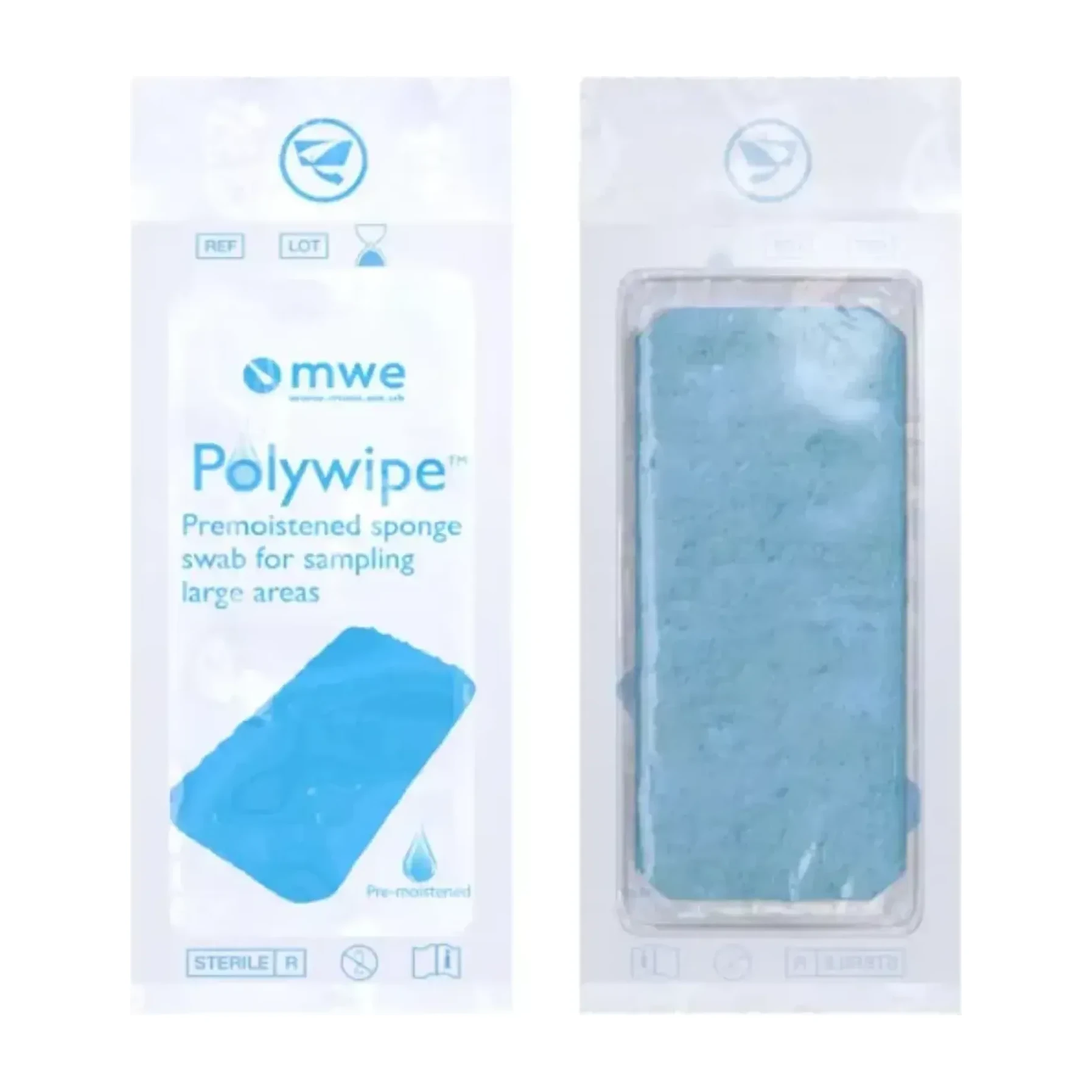 Polywipe Esponja com Sol. Neutralizante + Saco Cx 40