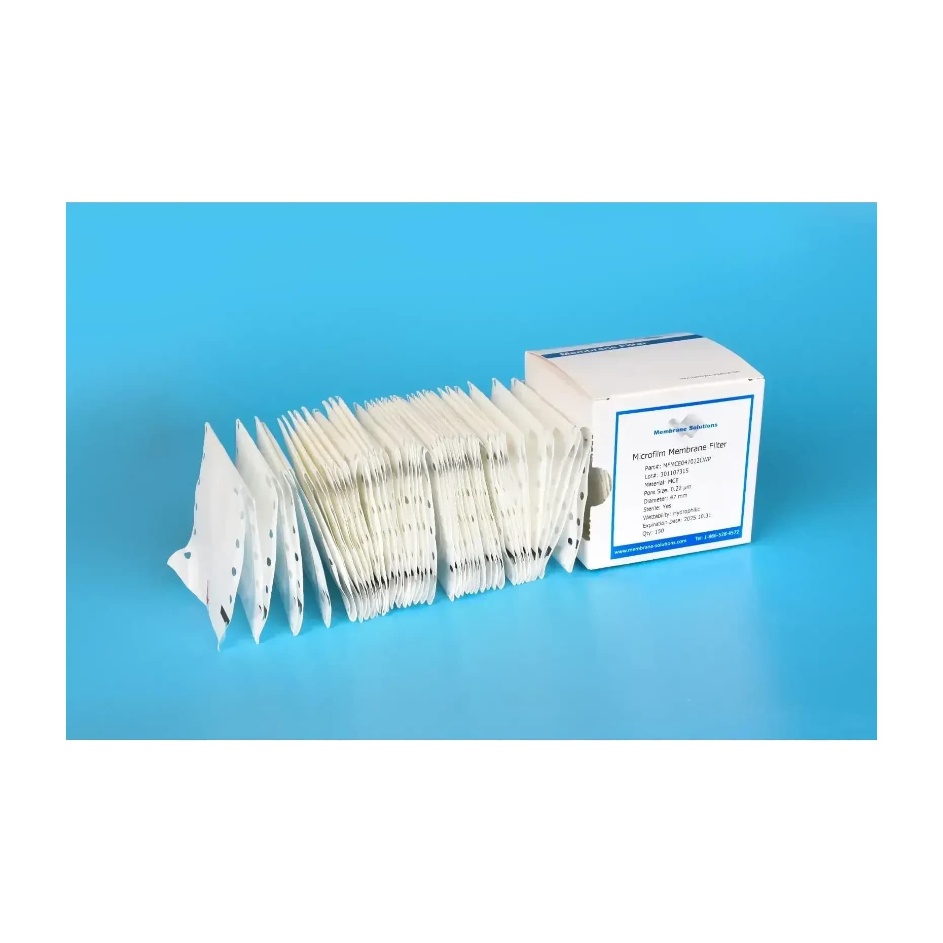 MCE Membrane Filter 47 mm 0,45 µm Cx 150