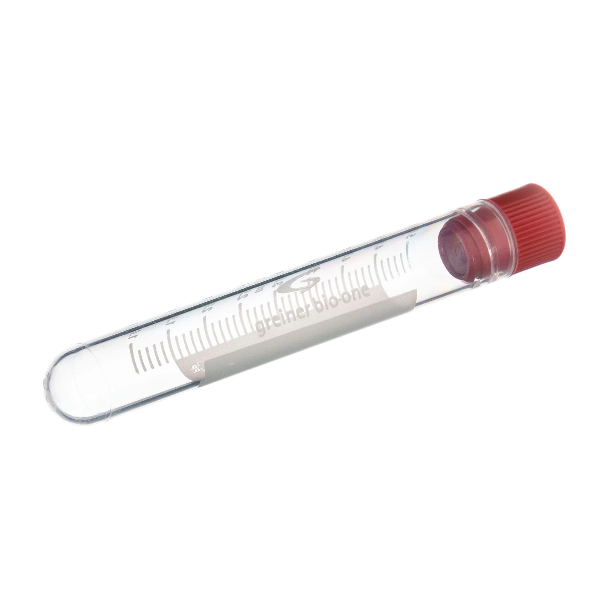 Criotubo 5 ml Tampa Vermelha Cx 300