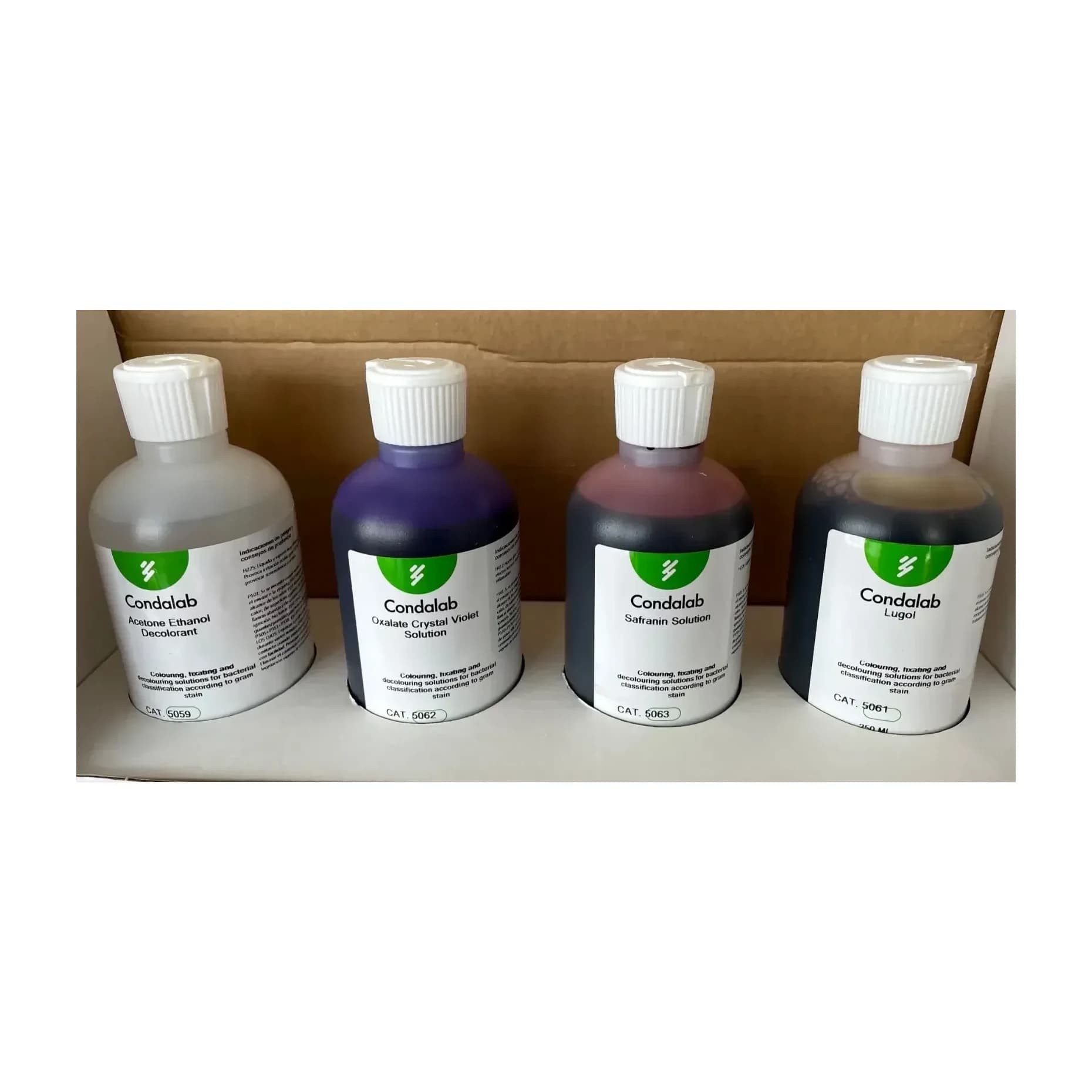Gram Stain Kit 4x250 ml