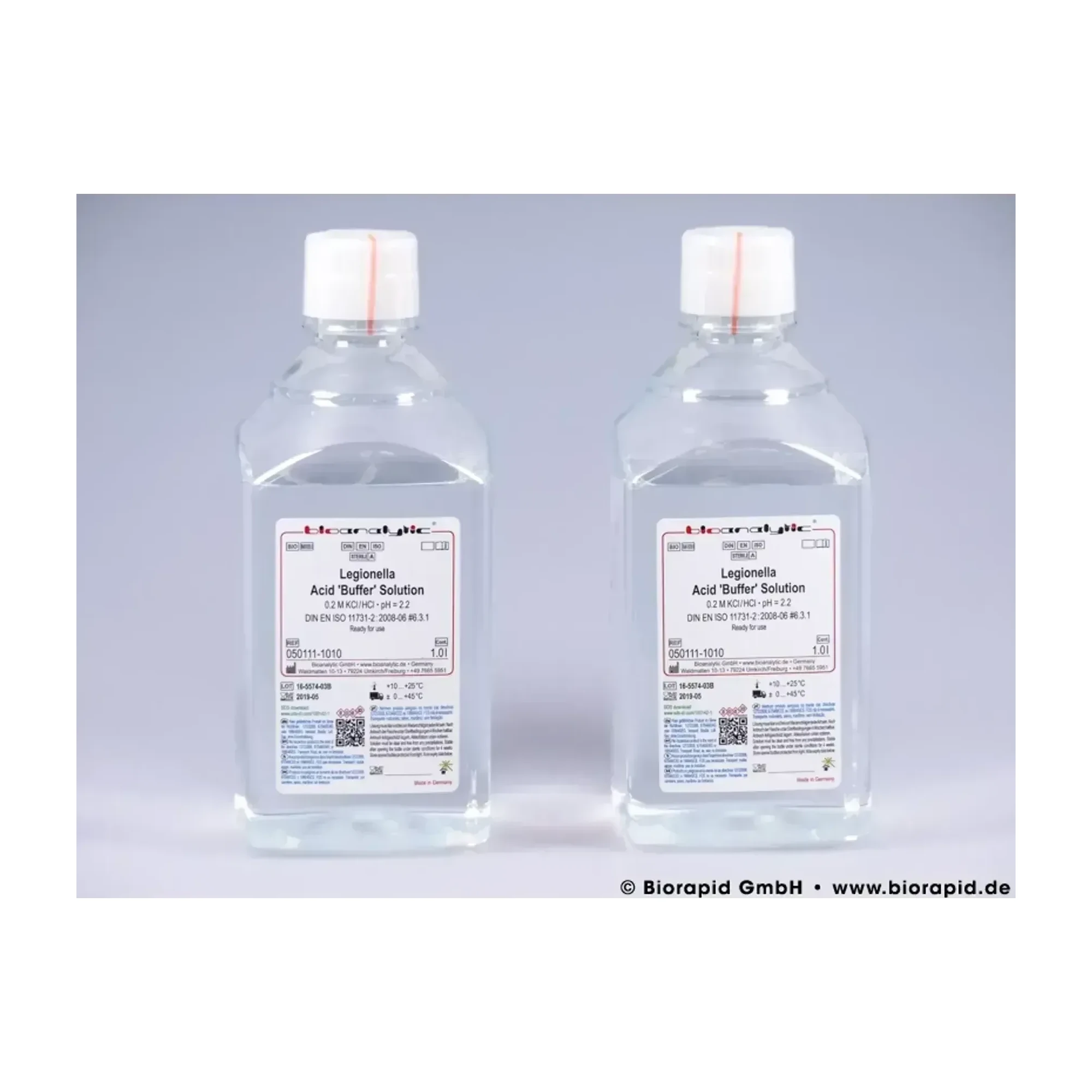 Legionella Acid Buffer Solution, pH=2.2 1 L